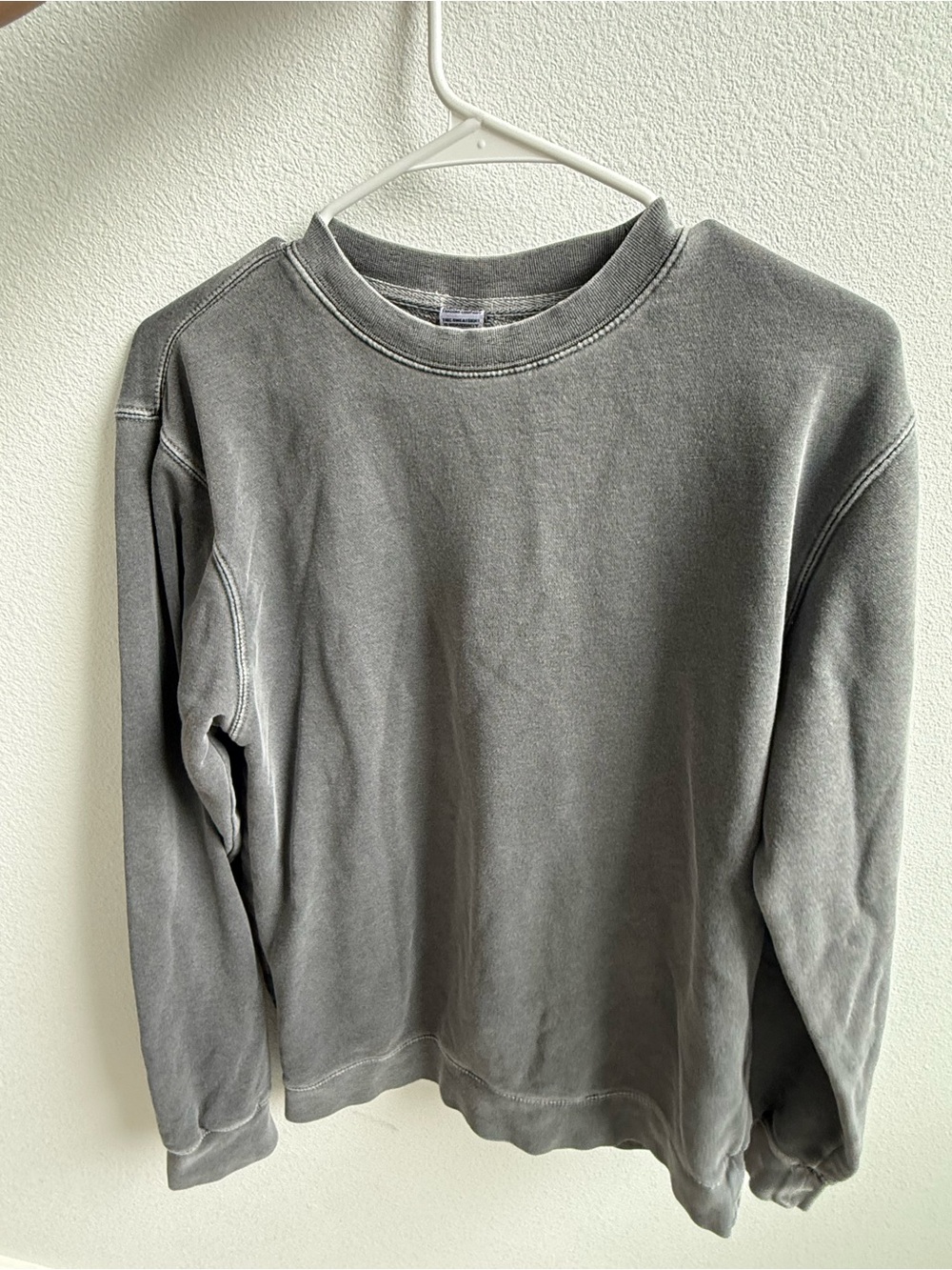 Unisex Gray Crewneck Sweater